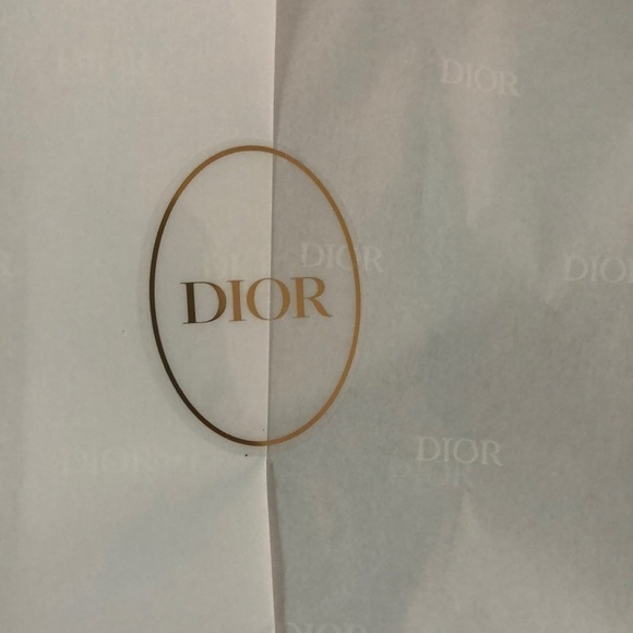 DIOR • BOX & RIBBON GIFT SET • GRANVILLE WHITE & GOLD FLORAL - Picture 11 of 16
